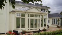 Regency styled conservatory with Leaded Gables